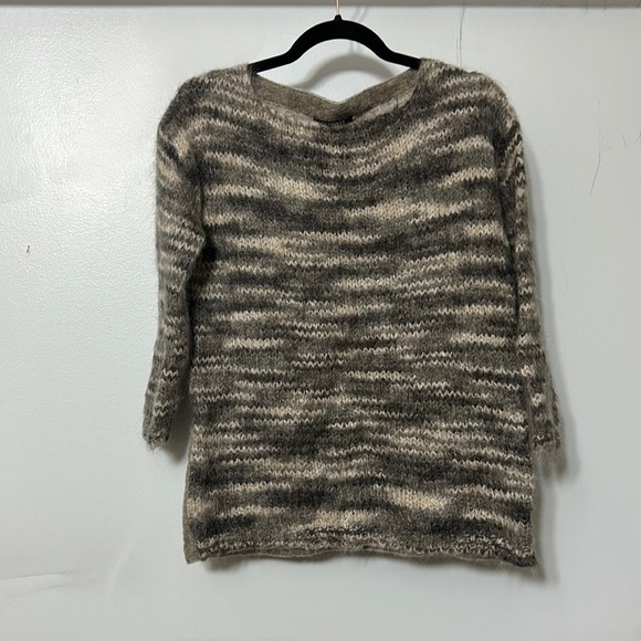 Gemelli Made in Italy Mohair Alpaca Wool Blend Sweater Size M - Picture 1 of 4